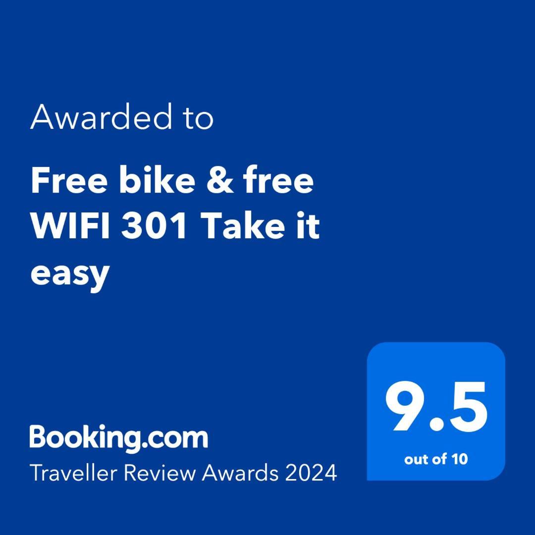 Apartment Free Bike & Free Wifi 301 Take It Easy *
